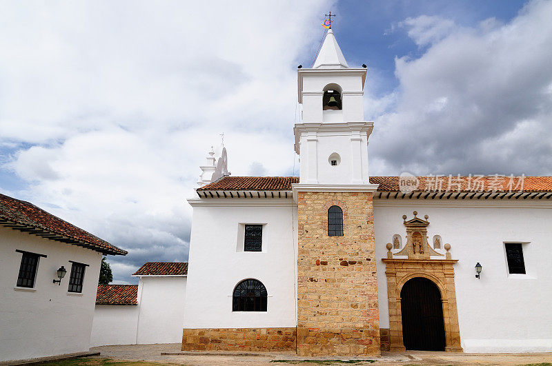 Villa de Leyva - Iglesia del Carmenl，哥伦比亚